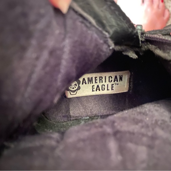 American Eagle : Size 7M Black (snow bunny ) tall winter boots , Like New - Picture 2 of 10
